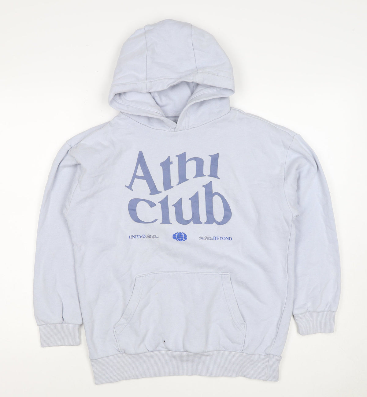 F&F Boys Grey Athletic Club Graphic Pullover Hoodie 11-12 Years