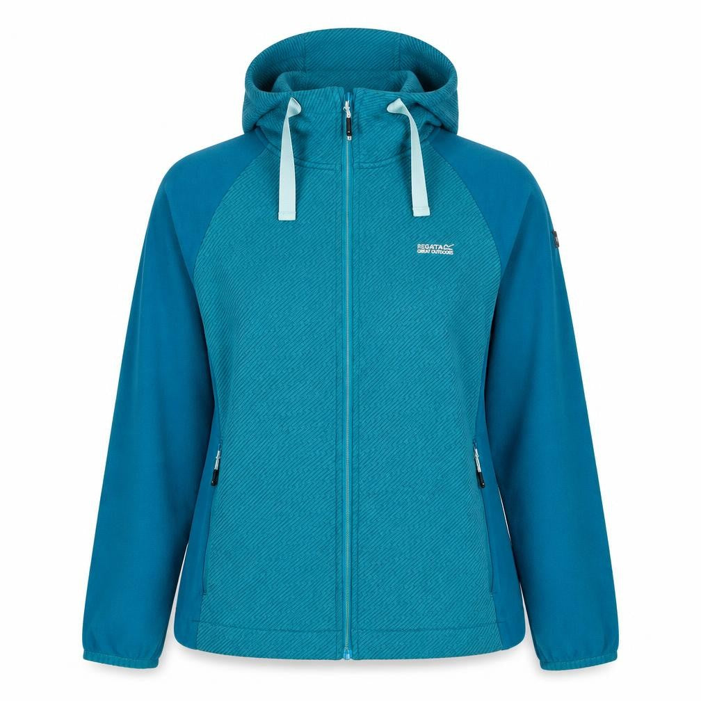 Regatta Women’s Blue UK 20 Hooded Softshell Full Zip Jacket
