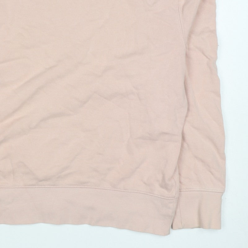 Topman Men’s Pink S Crew Neck Pullover Cotton Sweatshirt
