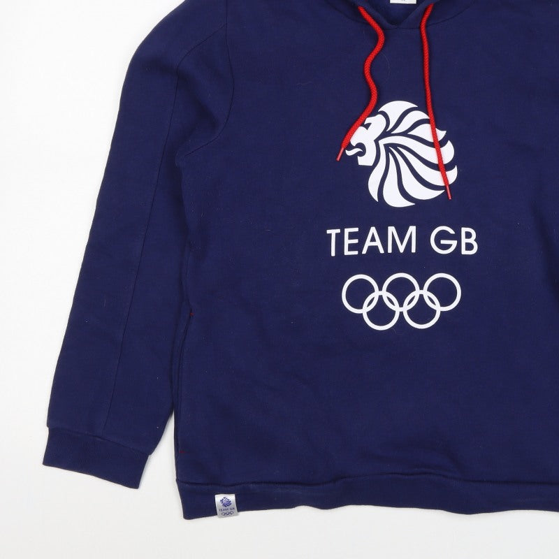 Team GB Women’s Blue Size 20 Pullover Hoodie Olympic Logo
