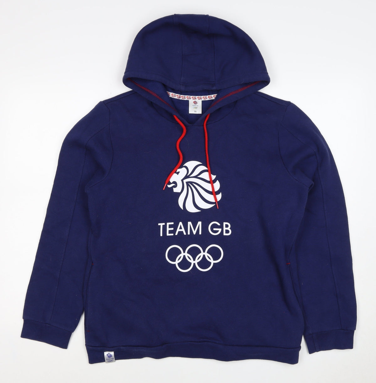Team GB Women’s Blue Size 20 Pullover Hoodie Olympic Logo