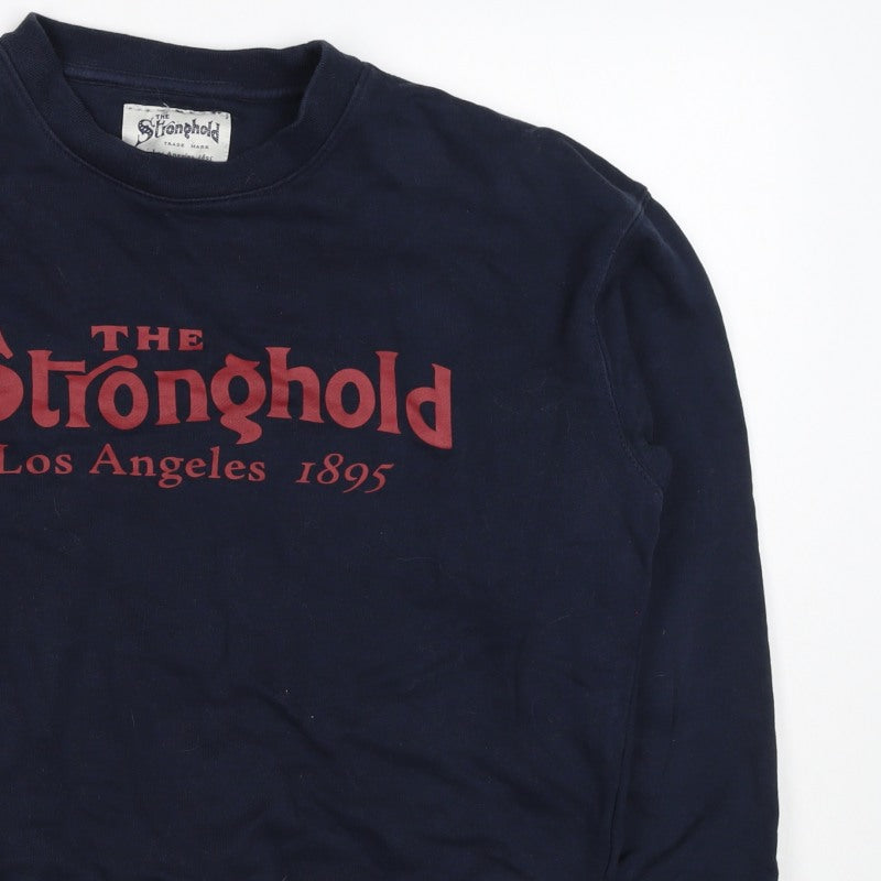 Additional view of Stronghold Men's Navy M Graphic Print Los Angeles Pullover Sweatshirt