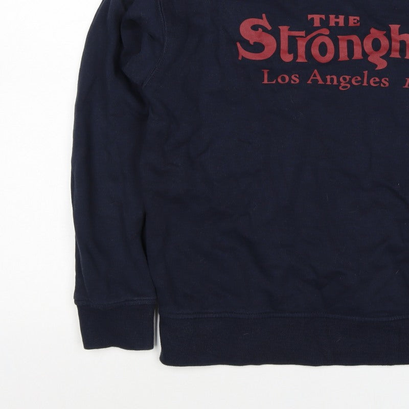 Additional view of Stronghold Men's Navy M Graphic Print Los Angeles Pullover Sweatshirt
