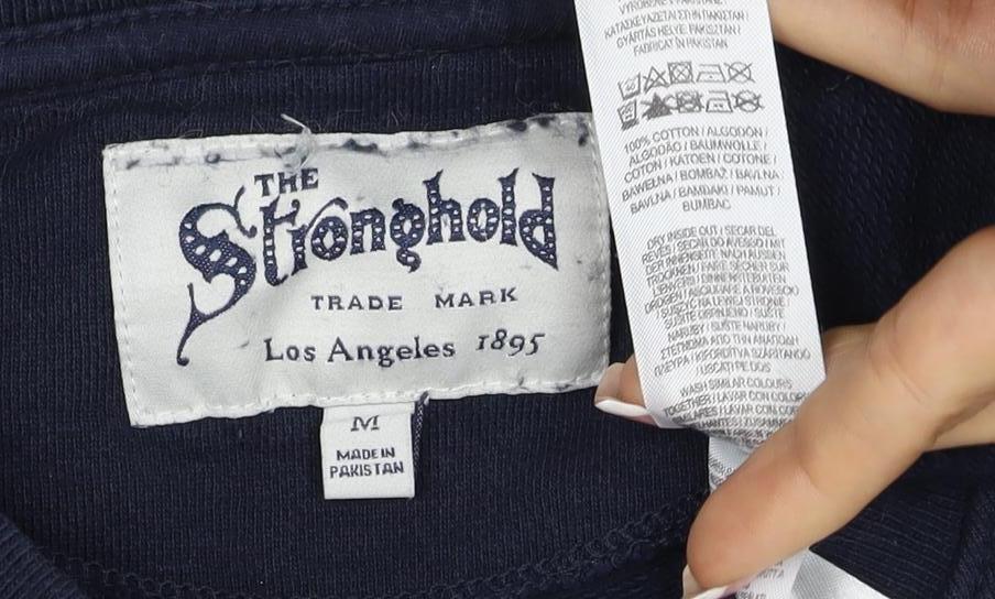 Additional view of Stronghold Men's Navy M Graphic Print Los Angeles Pullover Sweatshirt