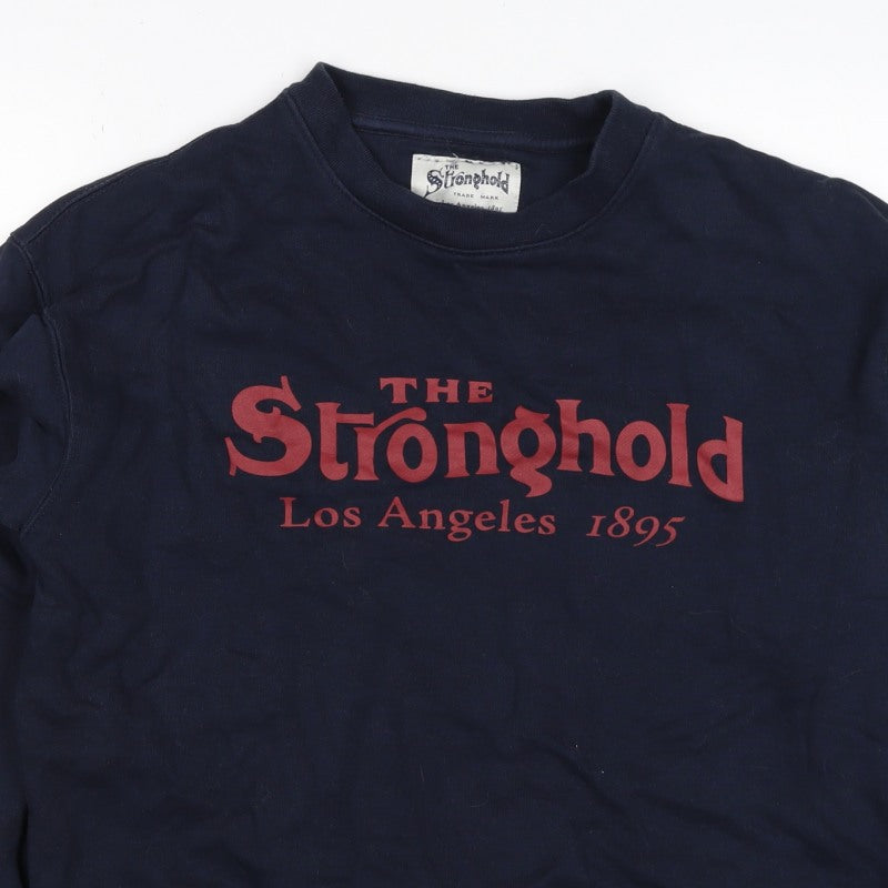 Additional view of Stronghold Men's Navy M Graphic Print Los Angeles Pullover Sweatshirt