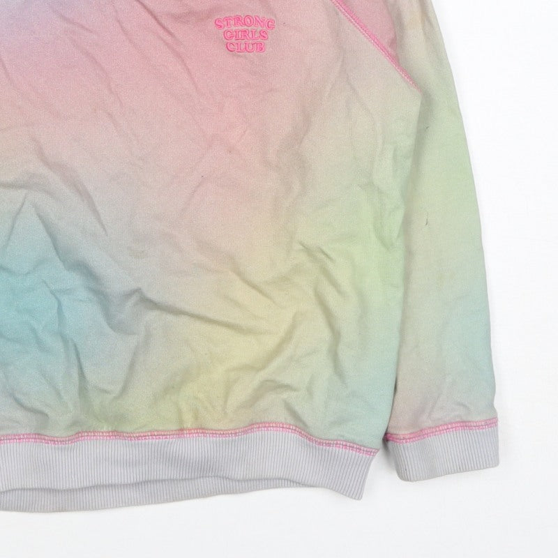 Strong Girls Club Girls Multicoloured 7-8 Years Pullover Sweatshirt