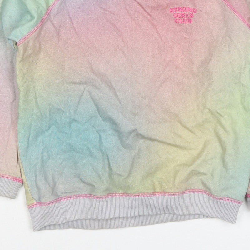 Strong Girls Club Girls Multicoloured 7-8 Years Pullover Sweatshirt