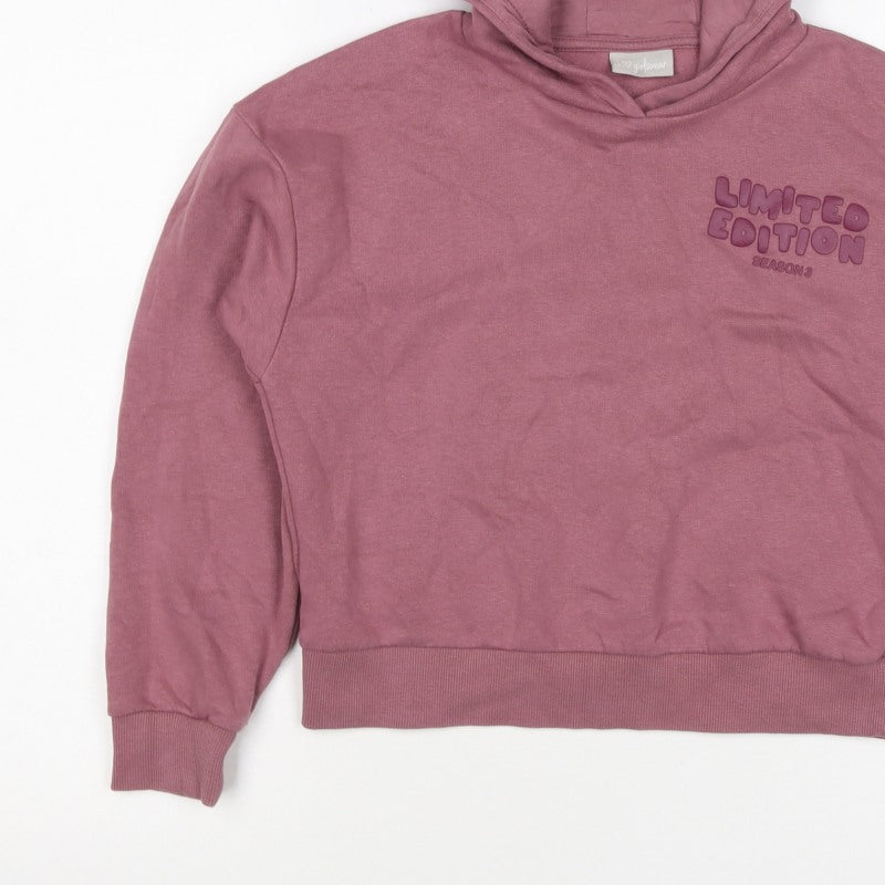 I Love Girlswear Girls Pink 10 Years Pullover Hoodie Limited Edition
