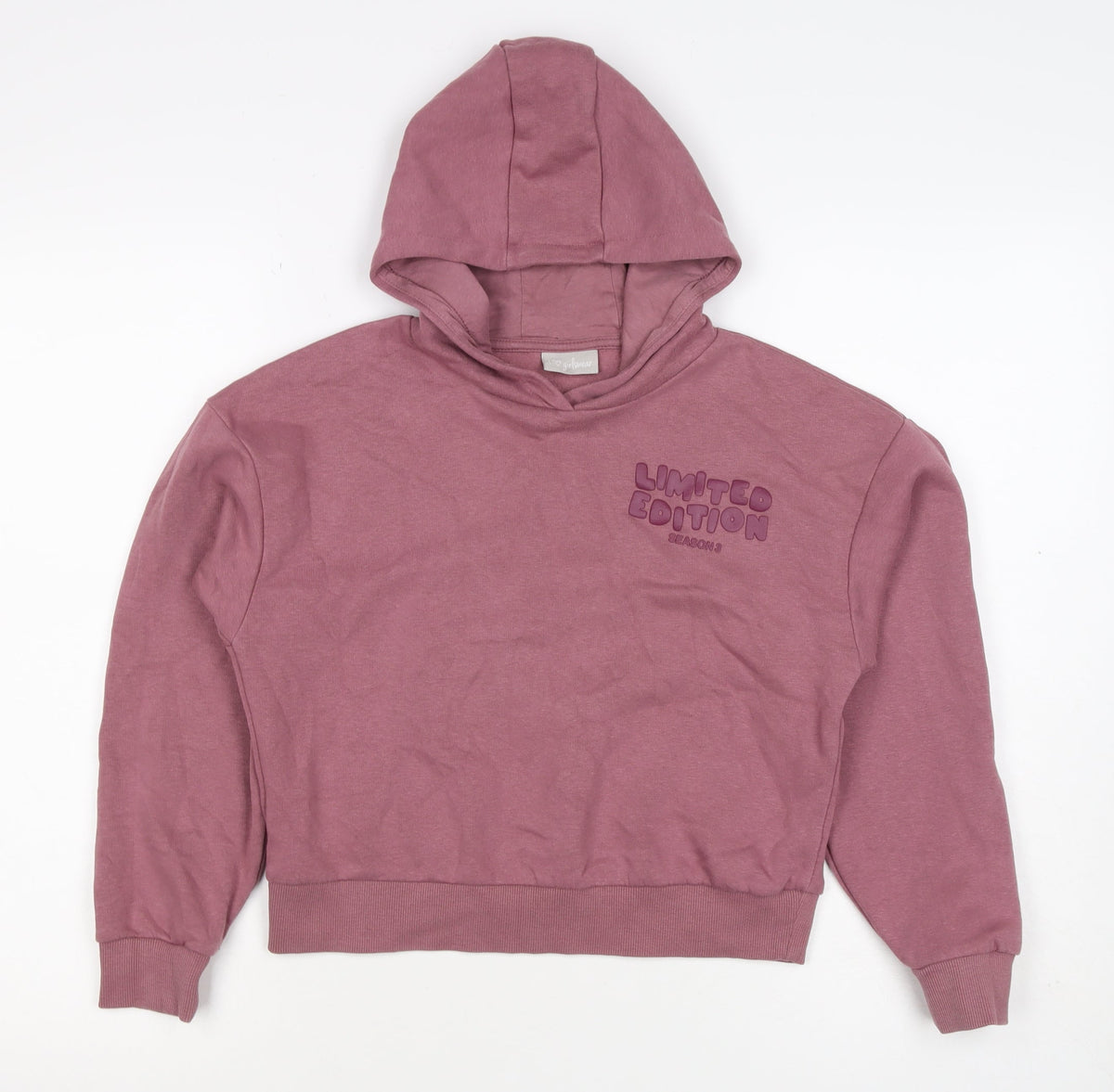 I Love Girlswear Girls Pink 10 Years Pullover Hoodie Limited Edition