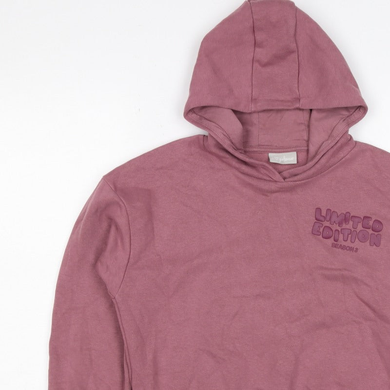 I Love Girlswear Girls Pink 10 Years Pullover Hoodie Limited Edition