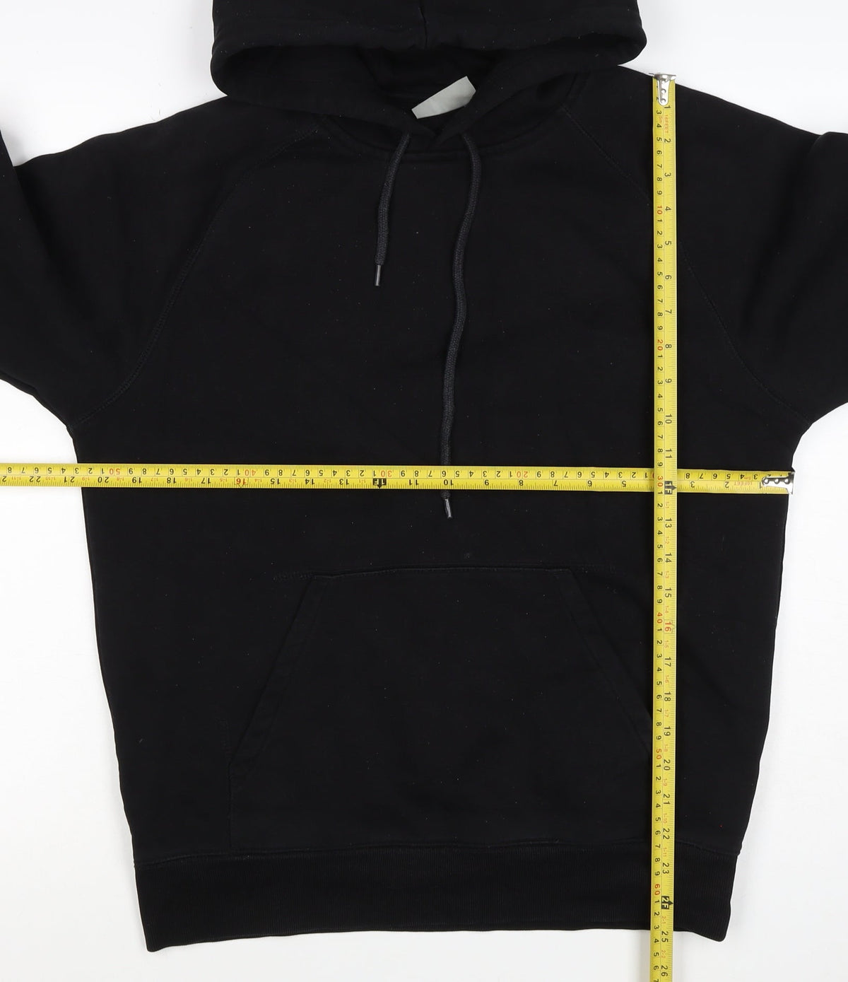 Carhartt Men Black M Pullover Hoodie Hooded Logo Cotton Blend