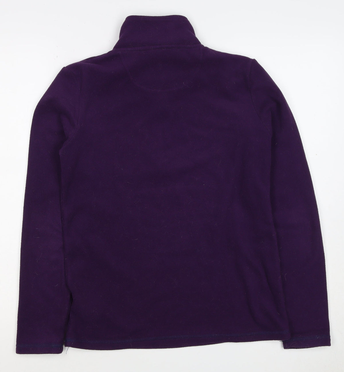 Peter Storm Women Purple Size 10 1/4 Zip Fleece Sweatshirt High Neck