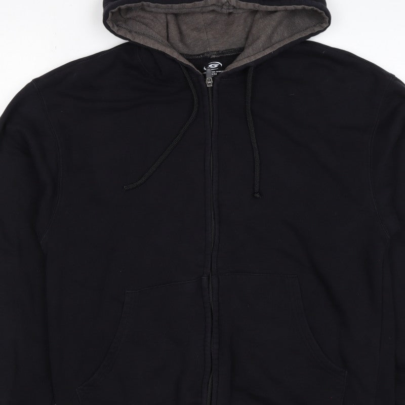 Simply For Sports Men’s Black M Full Zip Lined Hoodie