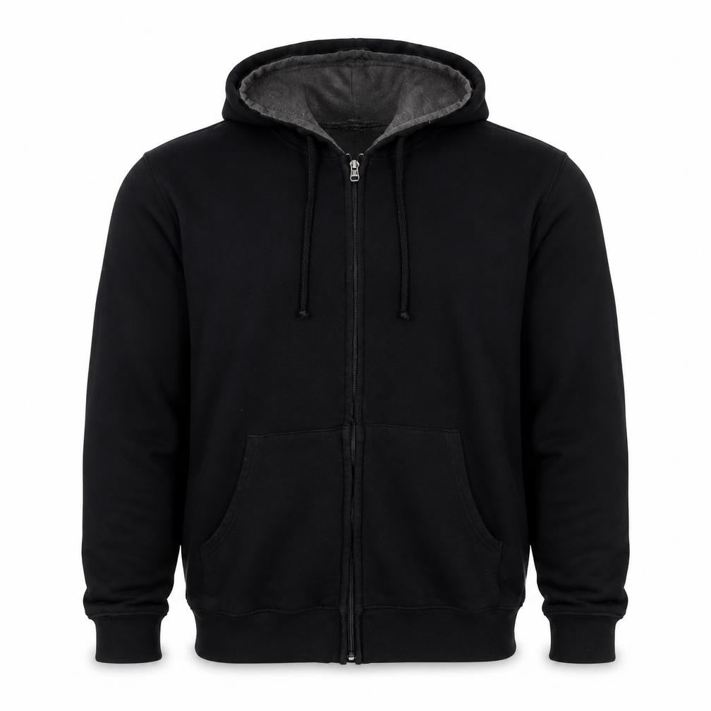 Simply For Sports Men’s Black M Full Zip Lined Hoodie