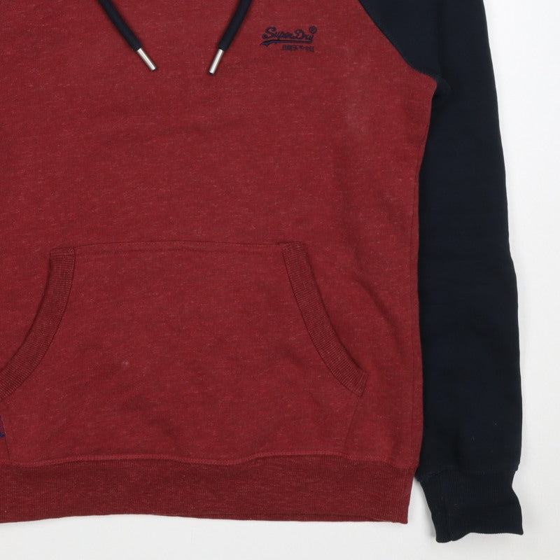Superdry Men’s Multicoloured S Pullover Hoodie Logo Fleece