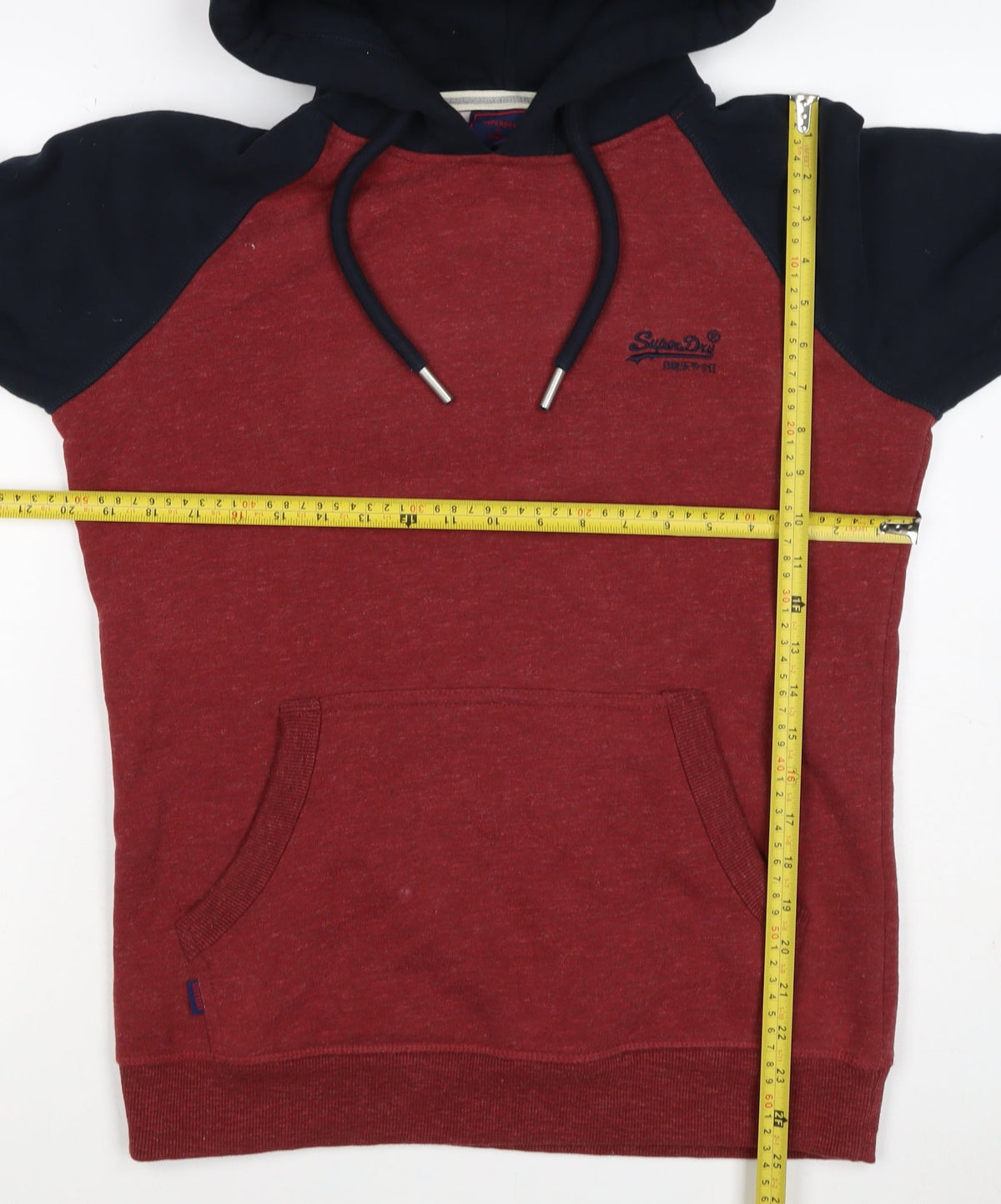 Superdry Men’s Multicoloured S Pullover Hoodie Logo Fleece