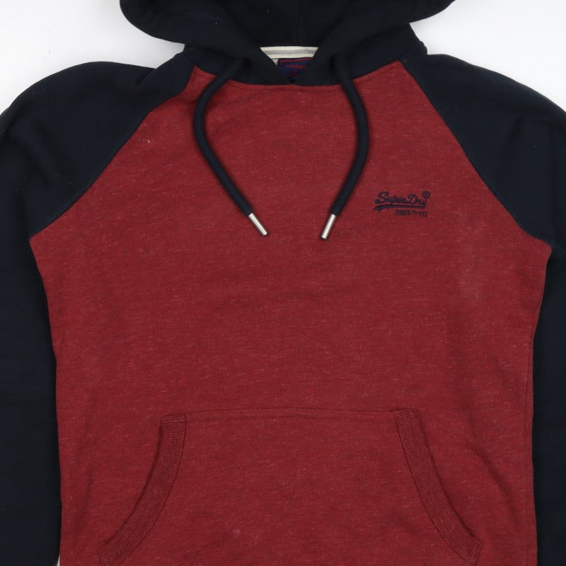 Superdry Men’s Multicoloured S Pullover Hoodie Logo Fleece