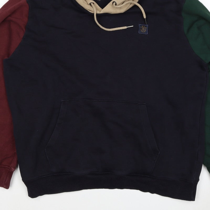 Next Men’s Multicoloured XL Pullover Hoodie College Logo