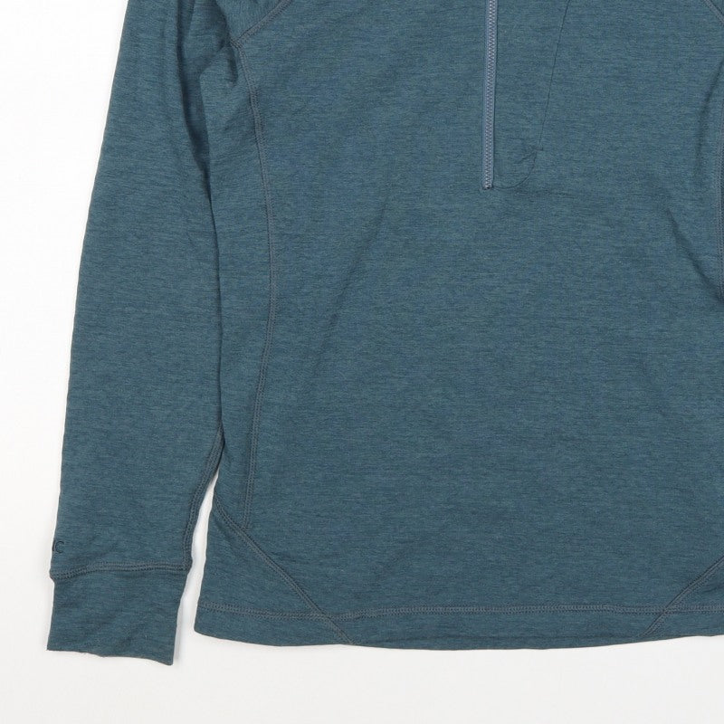 Rab Women’s Blue UK 10 Nexus 1/4 Zip Fleece Pullover Hiking Top