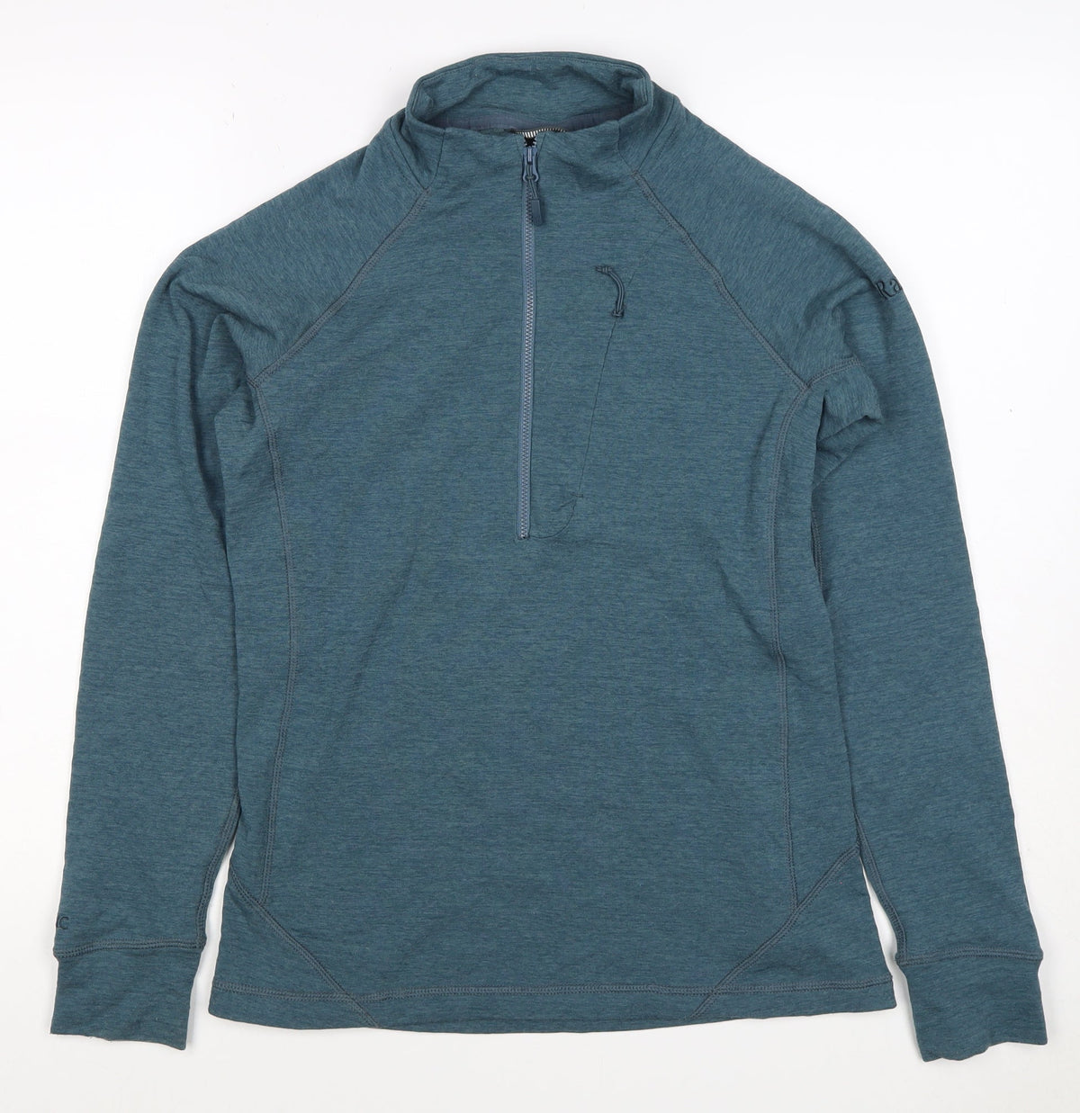 Rab Women’s Blue UK 10 Nexus 1/4 Zip Fleece Pullover Hiking Top