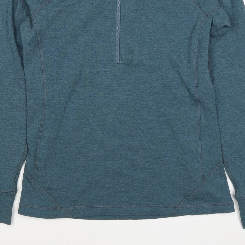 Rab Women’s Blue UK 10 Nexus 1/4 Zip Fleece Pullover Hiking Top