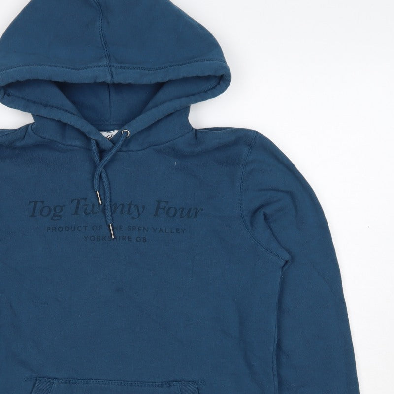 Tog Twenty Four Women’s Blue Size 10 Logo Pullover Hoodie