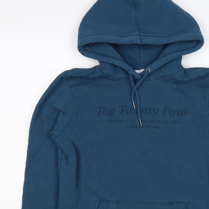 Tog Twenty Four Women’s Blue Size 10 Logo Pullover Hoodie