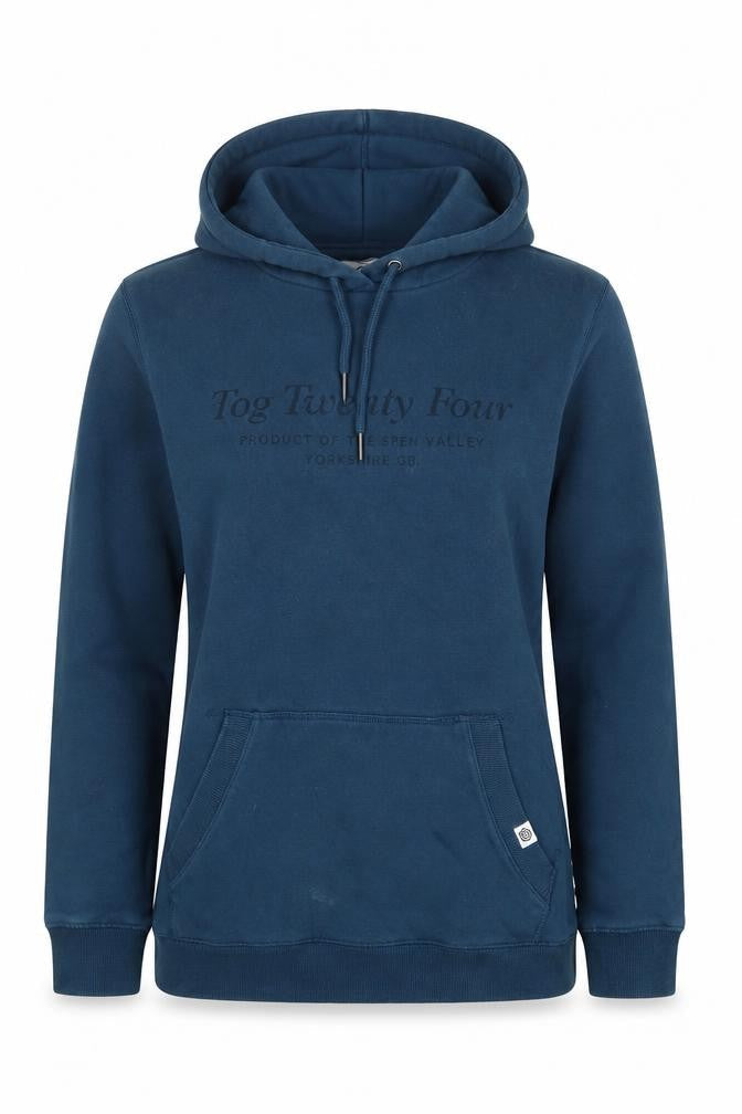 Tog Twenty Four Women’s Blue Size 10 Logo Pullover Hoodie