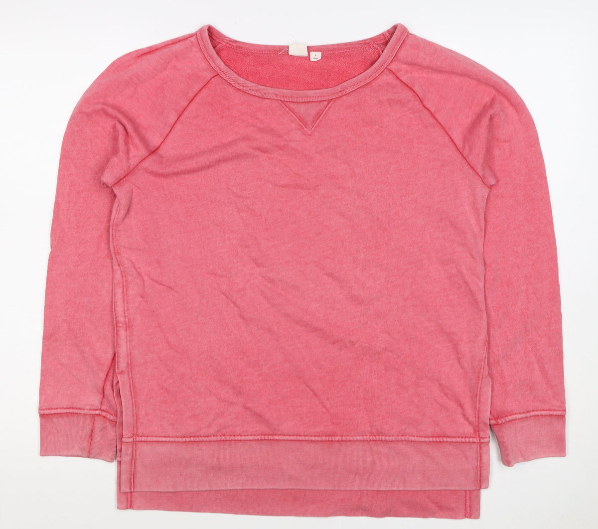 Gap Women’s Pink Size S Crew Neck Raglan Pullover Sweatshirt
