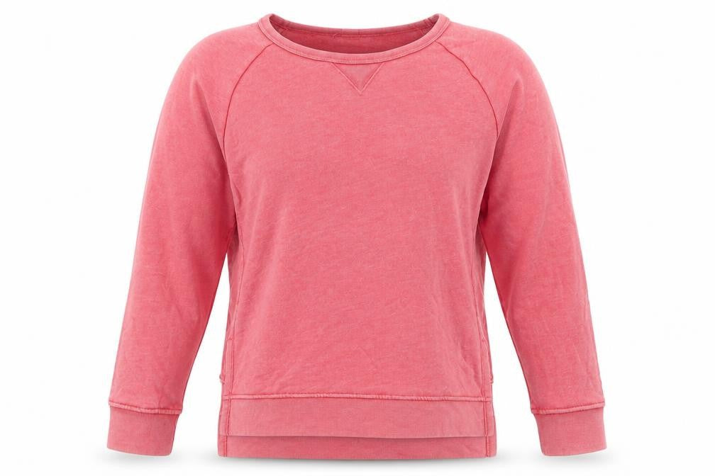 Gap Women’s Pink Size S Crew Neck Raglan Pullover Sweatshirt