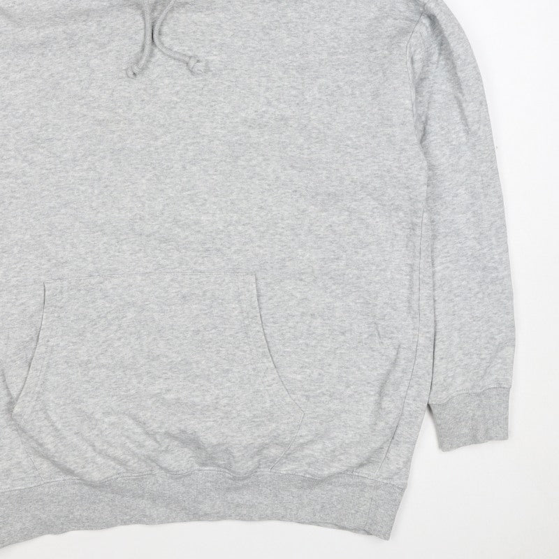 Pieces Men’s Grey S Pullover Hoodie Drawstring Kangaroo Pocket