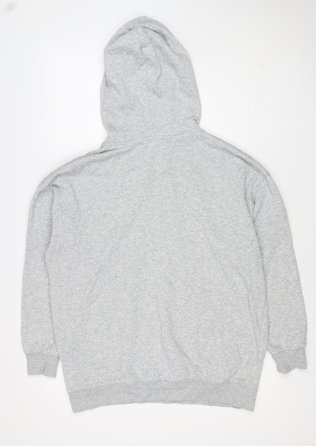 Pieces Men’s Grey S Pullover Hoodie Drawstring Kangaroo Pocket