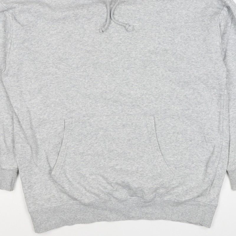 Pieces Men’s Grey S Pullover Hoodie Drawstring Kangaroo Pocket