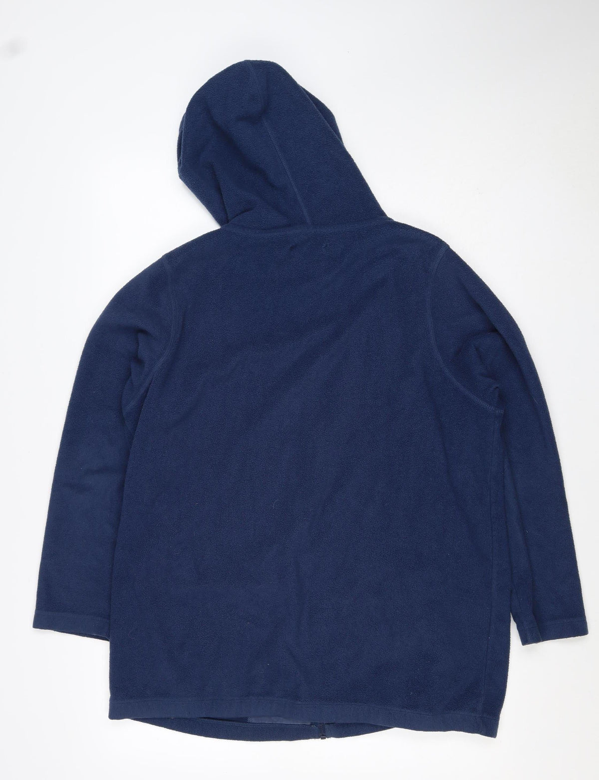 Hawkshead Men Blue L Fleece Hooded Full Zip Outdoor Jacket