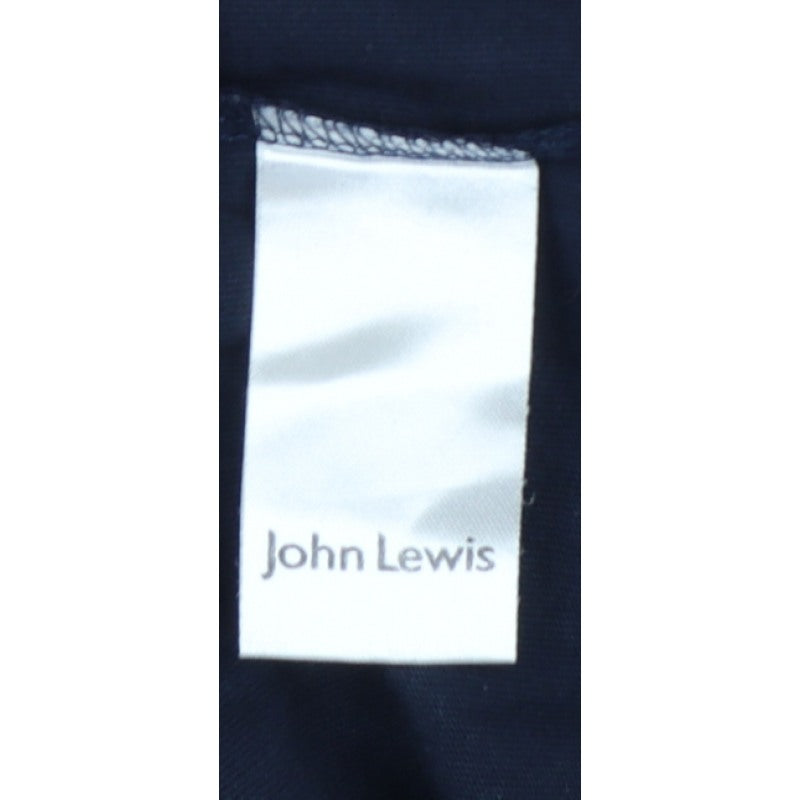 John Lewis Men’s Navy Blue L Cotton Crew Neck Short Sleeve T-Shirt