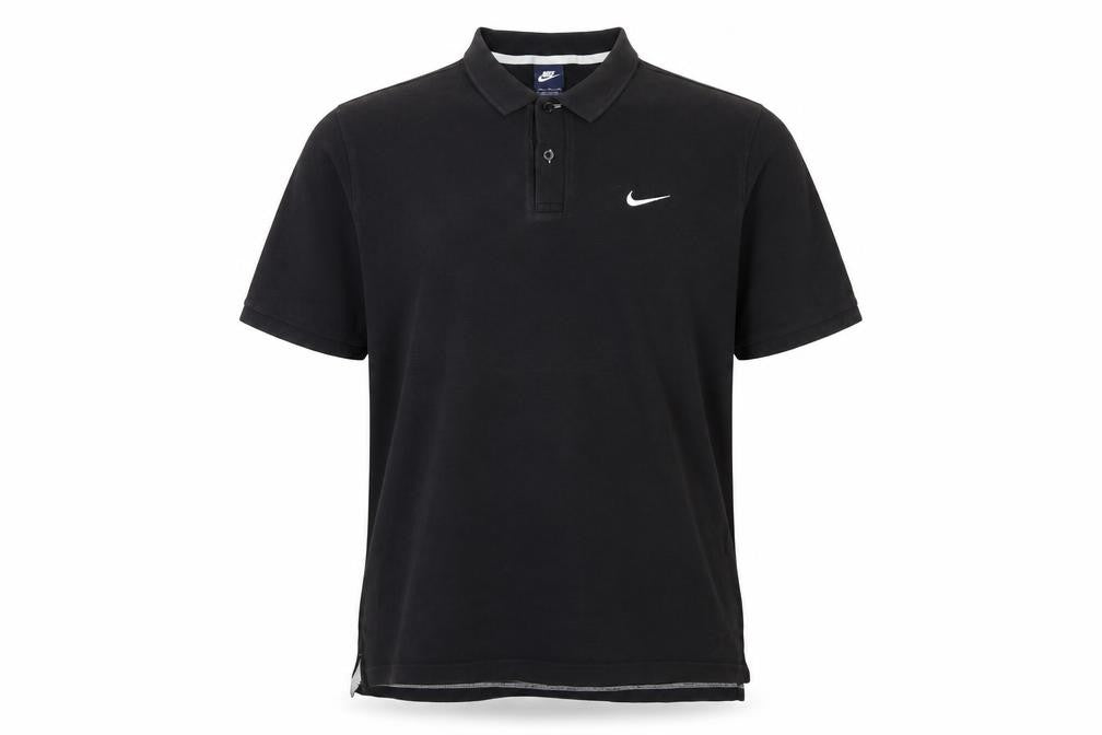 Nike Men’s Black XL Cotton Short Sleeve Logo Golf Polo Shirt