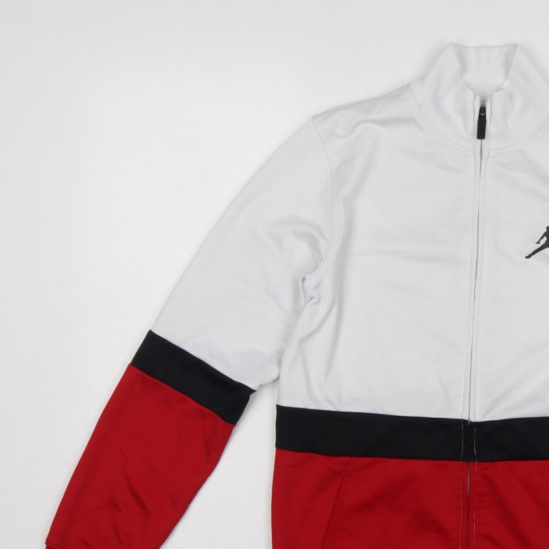 Jordan Boys Multicoloured 12-13 Years Full Zip Colourblock Sweatshirt