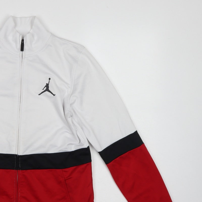Jordan Boys Multicoloured 12-13 Years Full Zip Colourblock Sweatshirt