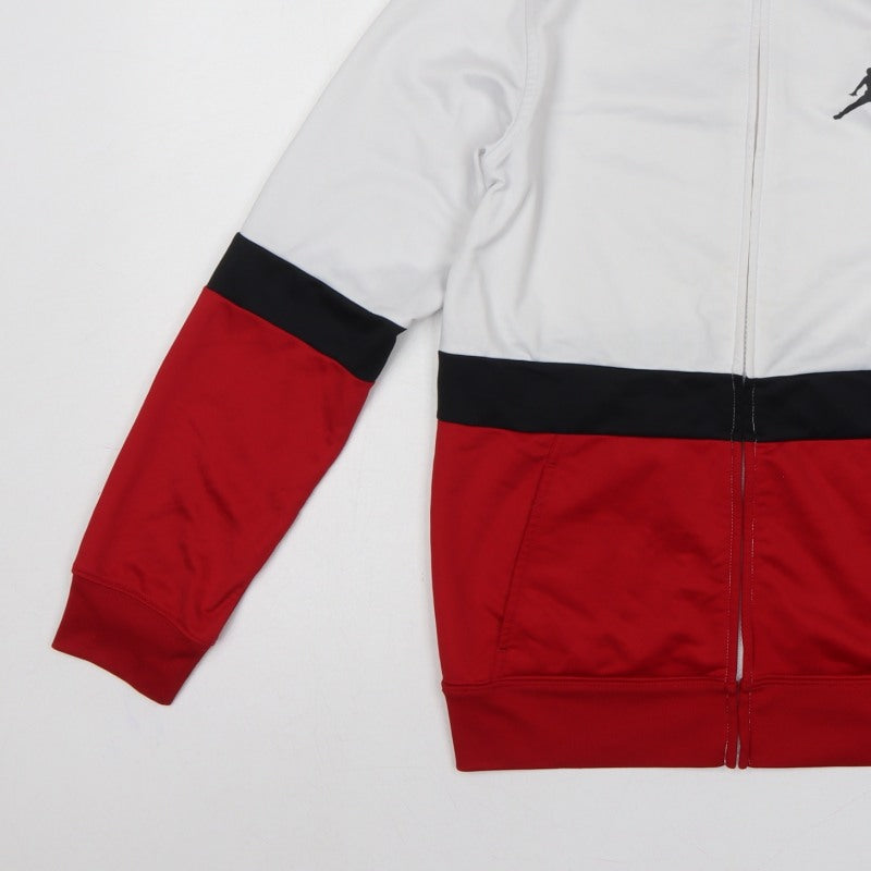 Jordan Boys Multicoloured 12-13 Years Full Zip Colourblock Sweatshirt