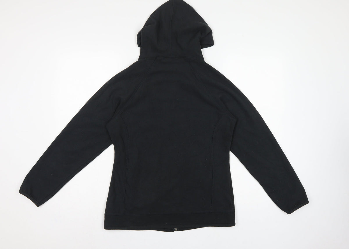 Peter Storm Women’s Black Size 10 Hooded Softshell Full Zip Jacket