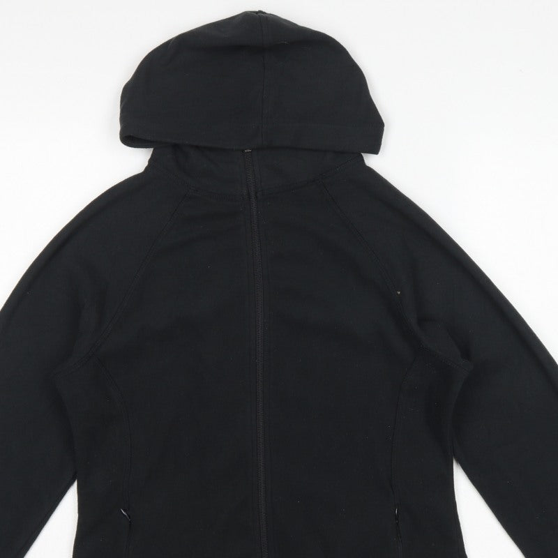 Peter Storm Women’s Black Size 10 Hooded Softshell Full Zip Jacket