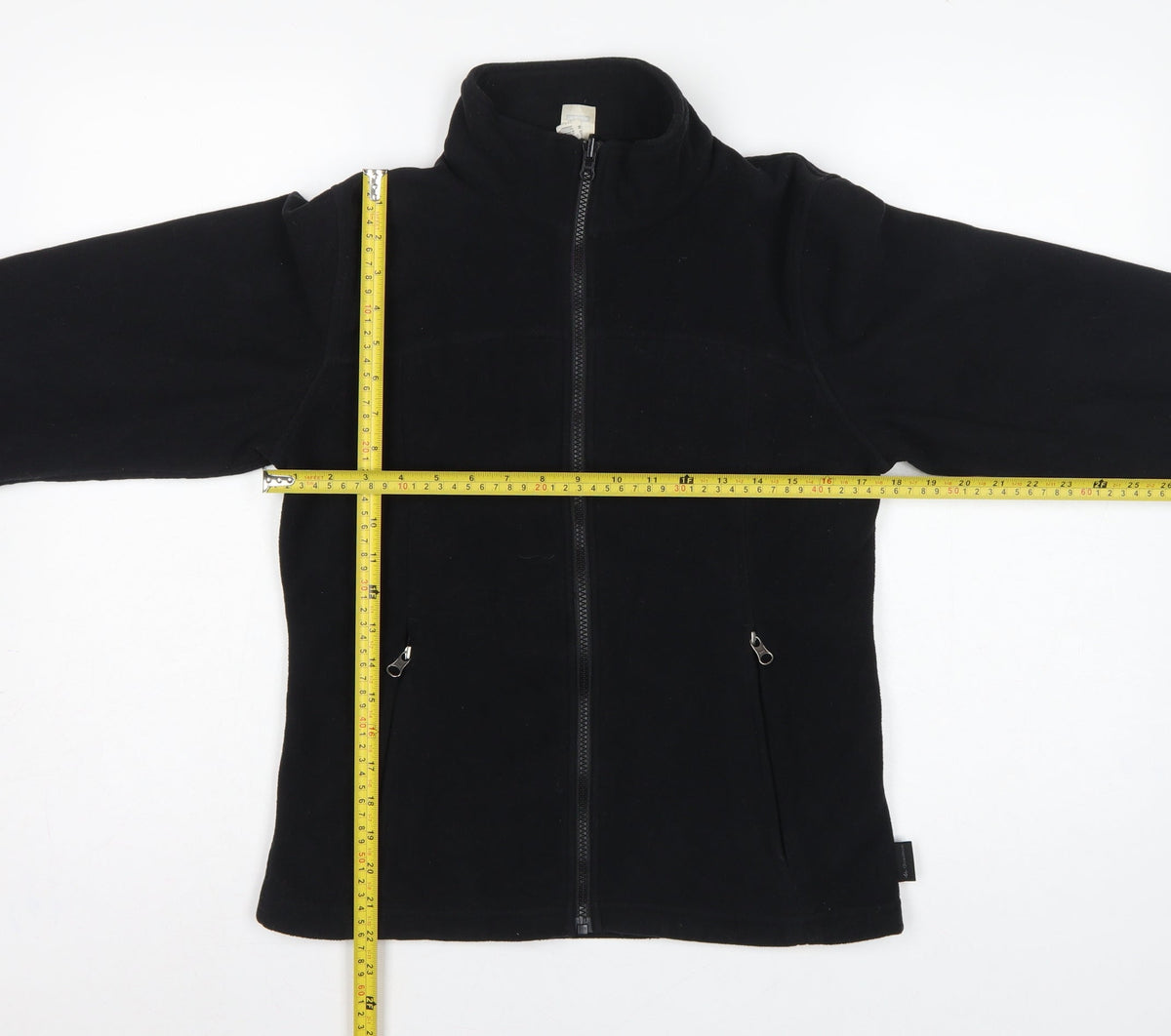 Decathlon Women’s Black M Fleece Full Zip Outdoor Jacket