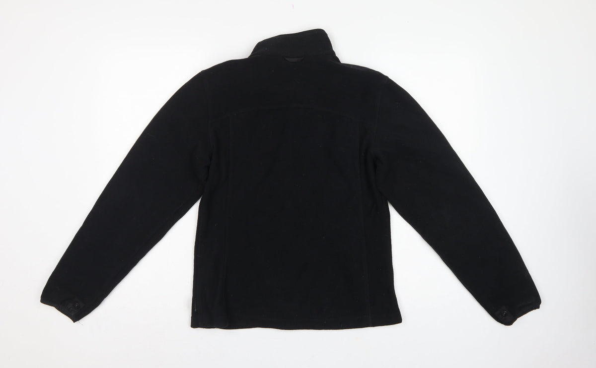 Decathlon Women’s Black M Fleece Full Zip Outdoor Jacket