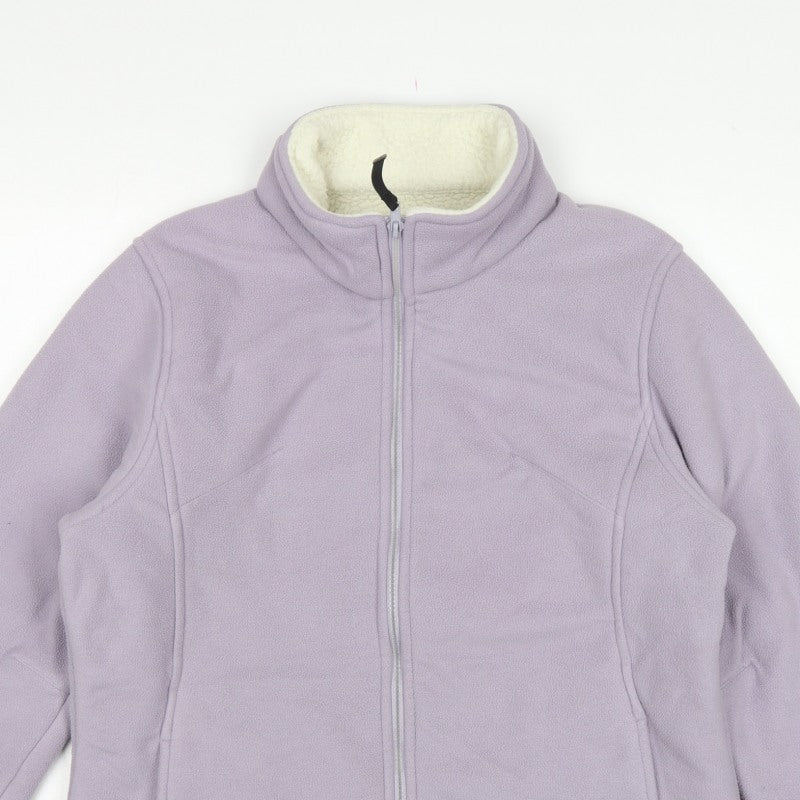 Regatta Women’s Purple UK 16 Fleece Jacket Full Zip Sherpa Lined