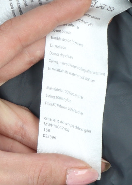 Mountain Warehouse Men Black L Crescent Down Padded Gilet Bodywarmer