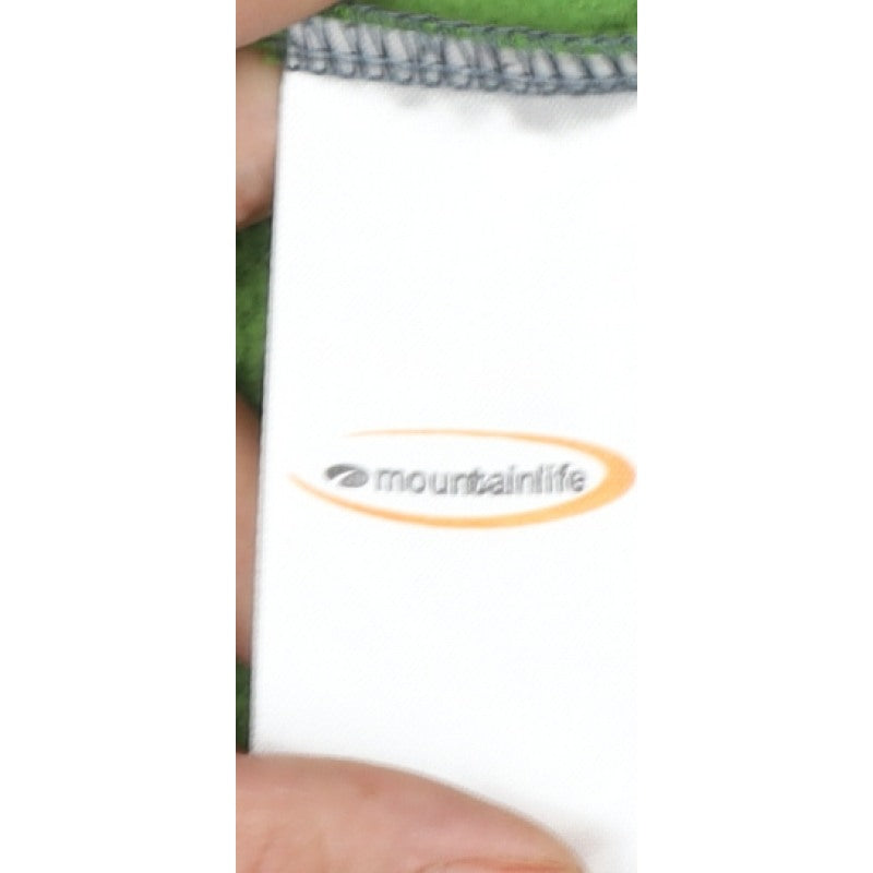 Mountainlife Men’s Grey Green 2XL 1/4 Zip Fleece Pullover Outdoor