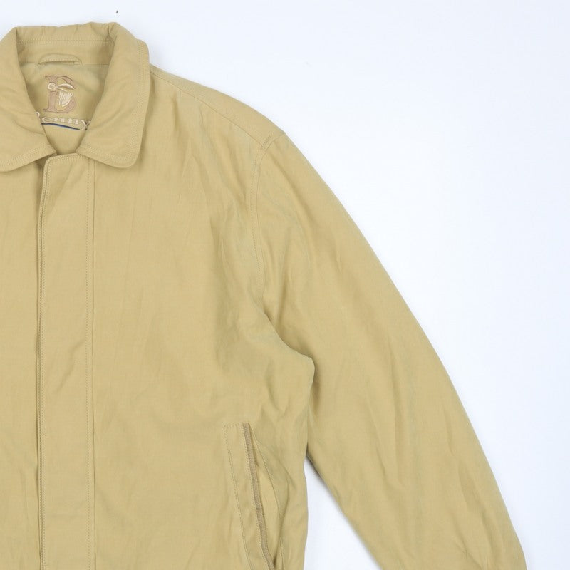 Benny Men's Beige UK 40 Basic Jacket Full Zip Teflon Microfibre