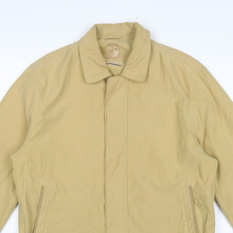 Benny Men's Beige UK 40 Basic Jacket Full Zip Teflon Microfibre