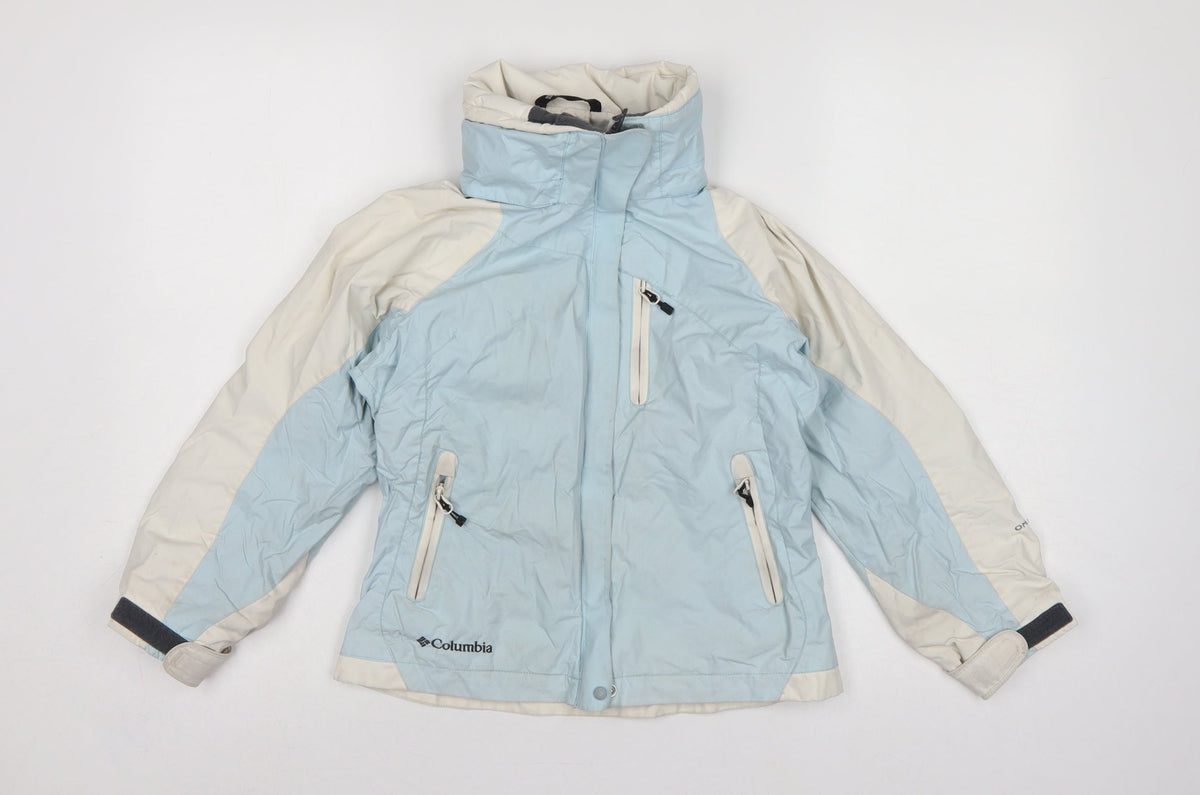 Columbia Unisex Kids Blue 7-8 Years Omni-Tech Ski Jacket