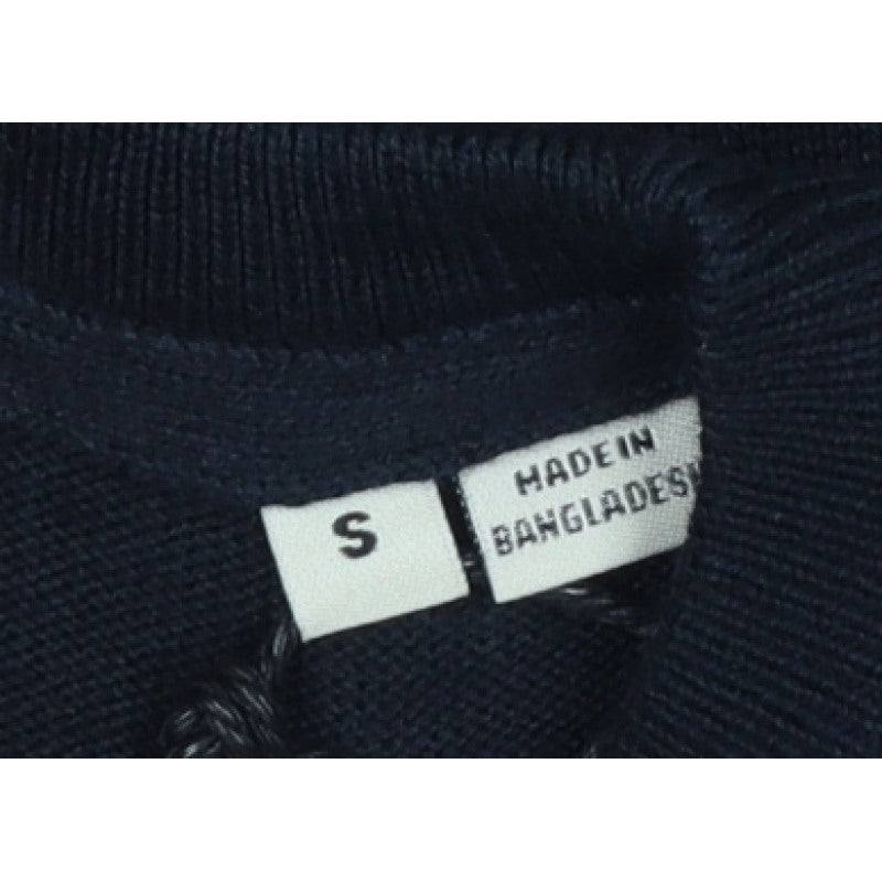 Jack & Jones Men’s Black Size S Crew Neck Cotton Knit Pullover Jumper